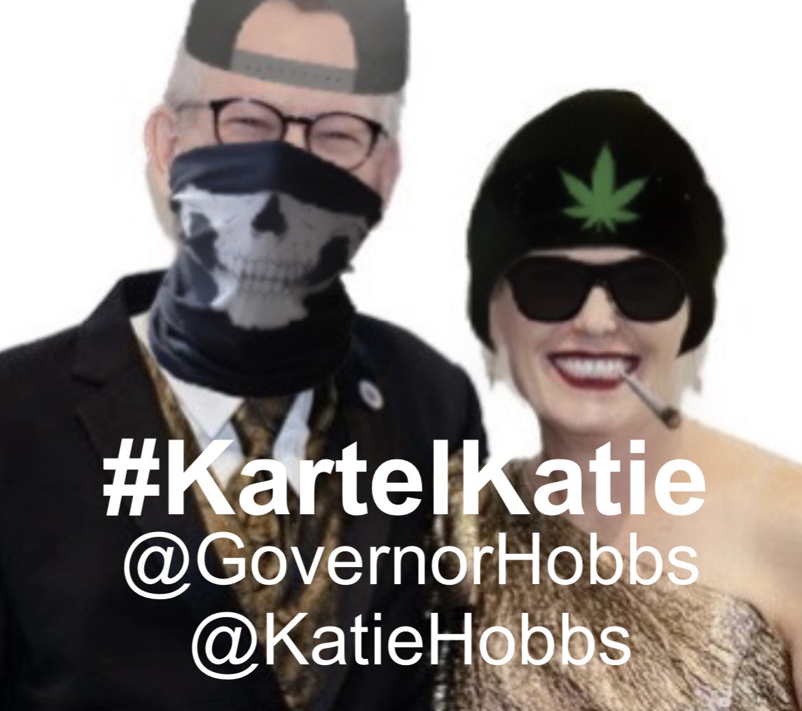 <a href="/GovernorHobbs/">Governor Katie Hobbs</a> Kartel Katie sure likes the Southern border 😂