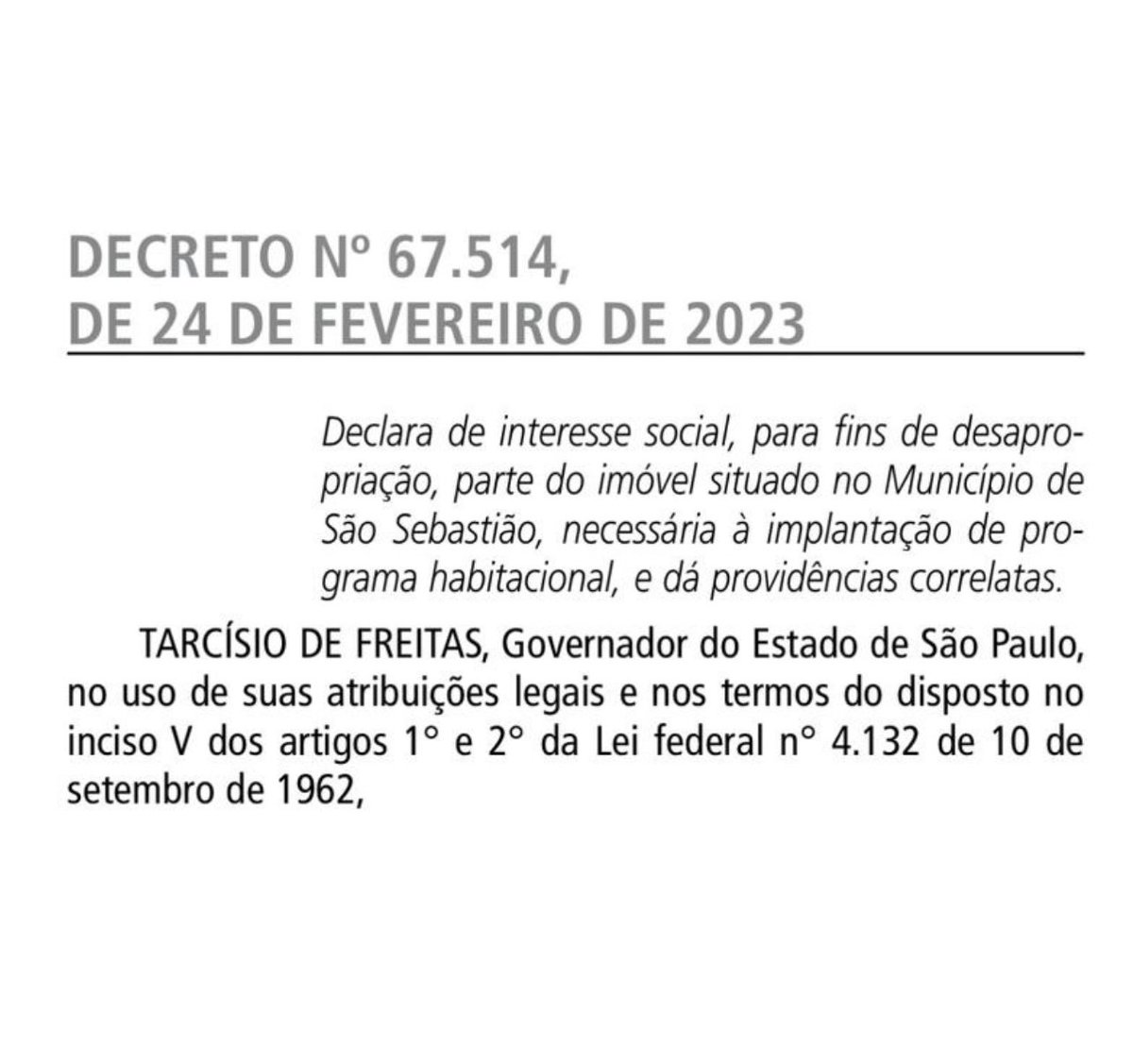 tarcisiogdf's tweet photo. Esse é o primeiro terreno que dará lugar a novas casas p/ os que ficaram desabrigados e os que vivem em situação de risco na região. São mais de 10 mil m², na Vila do Sahy. Decreto para desapropriação imediata foi publicado já neste sábado, e daremos início imediato ao trabalho. https://t.co/rtFcrbZC4r