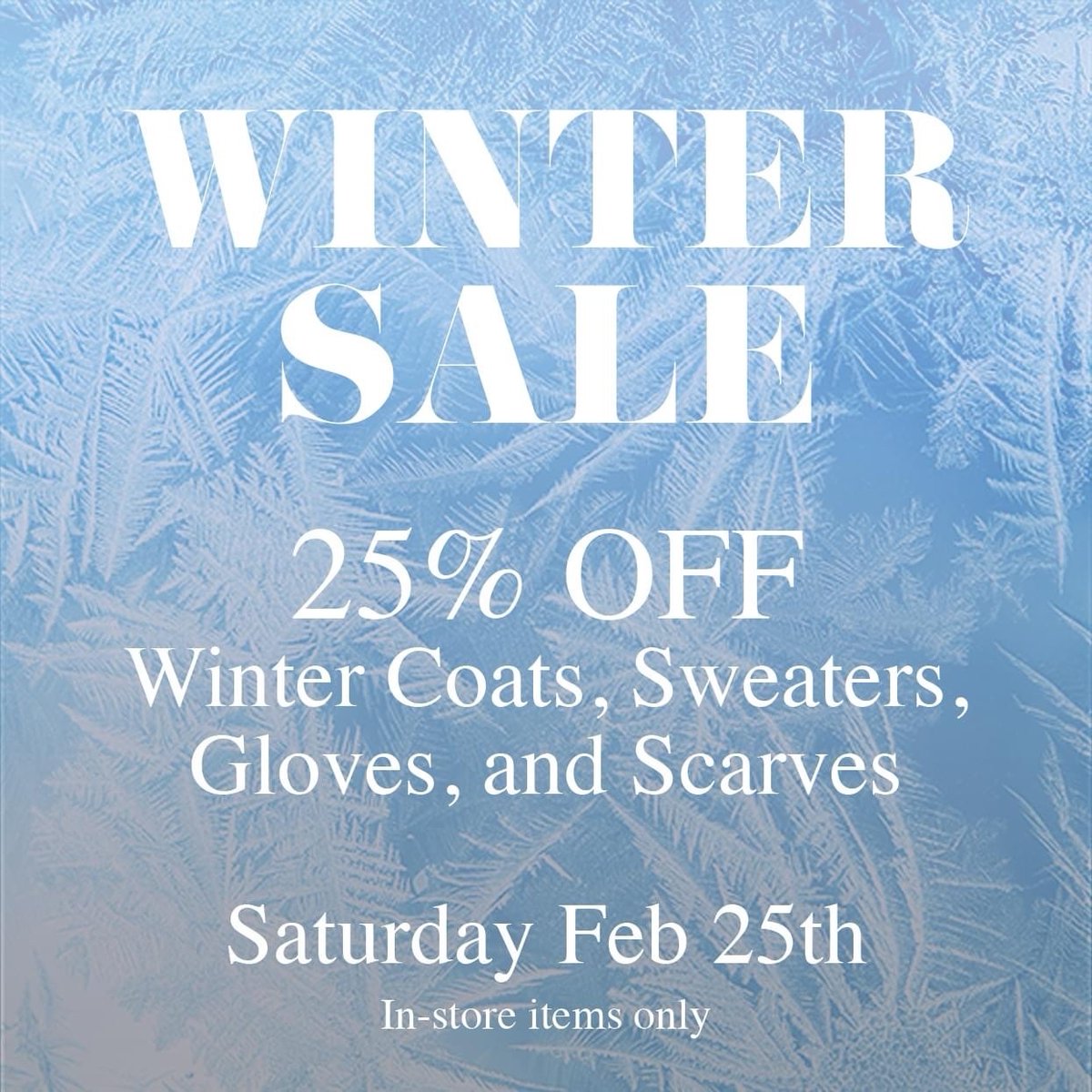 shop124street's tweet photo. @LuxMrkt , 124 Street & Area’s only men’s consignment store is having a winter sale TODAY ONLY❄️ Get 25% off of their coats, sweaters, scarves, etc. Open from 11am until 7pm today! Come #shop124street 🛍️
#yeg #yegconsignment #yegwinter https://t.co/Mw6JBySNcE