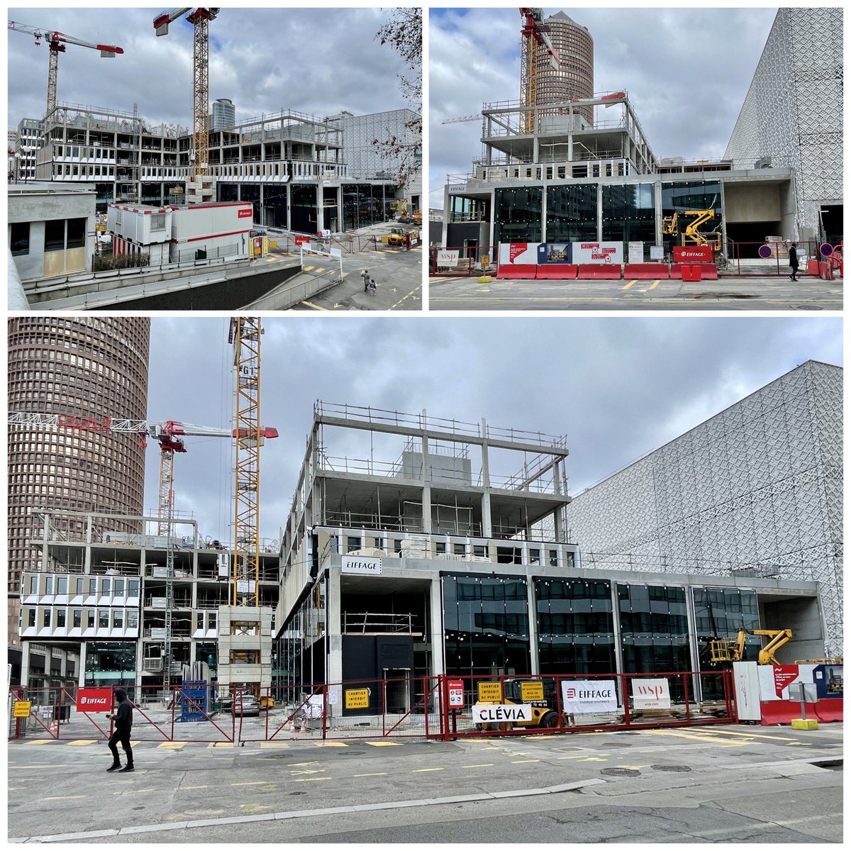 La nouvelle cité administrative de #Lyon #PartDieu #LyonPartDieu #SPLPartDieu #Zarchitecture #citéadministrative #réinventonslapartdieu