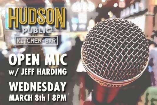 Join <a href="/CaptainSpunk/">Jeffrey Harding 🩴</a> Wednesday, March 8th for #OpenMic at Hudson Public in <a href="/DowntownBrantfd/">Downtown Brantford</a>, starting at 8pm. P.A. and 2 mics provided; musicians are responsible for instruments and any extras they require. 🍻 #cheers #123sociable #brantford #downtownbrantford #seeyouattheHudson