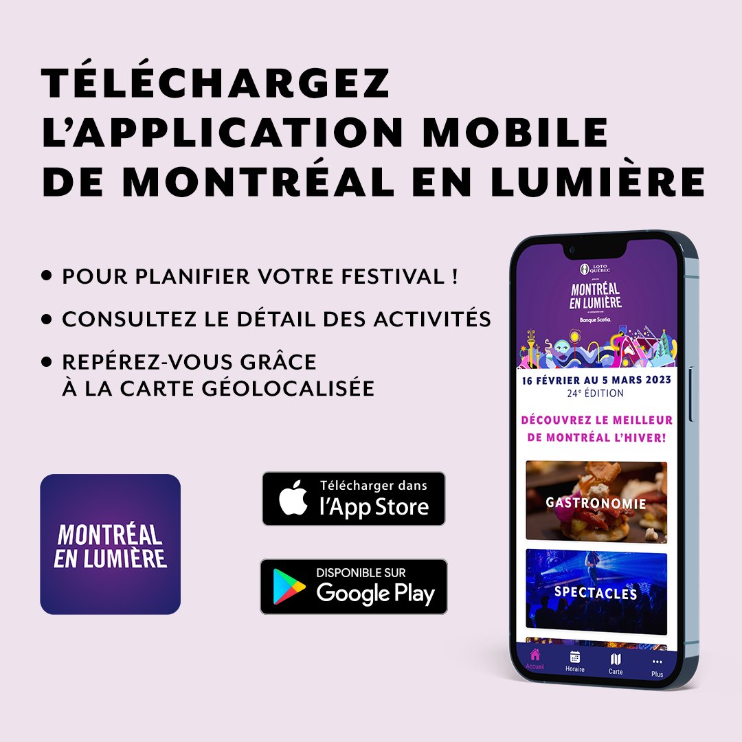 HEY  ! C'est cette nuit que ça se passe 🔥

Téléchargez l'app pour voir toutes nos activités gratuites partout où vous allez 📲

bit.ly/AppMobileMEL

#nuitblanchemtl #mtlenlumiere