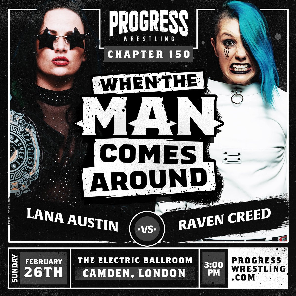ThisIs_Progress's tweet photo. The last time Raven creed faced Lana Austin was in the strait jacket match at #Chapter139
Raven has trying to be conquer her fears ever since. With the help of Dani Luna she’s now ready to face the Queen of Mean.
🎟️ Last chance to get tickets:
https://t.co/g5dlNS6SbZ https://t.co/iU7lfOlZa7