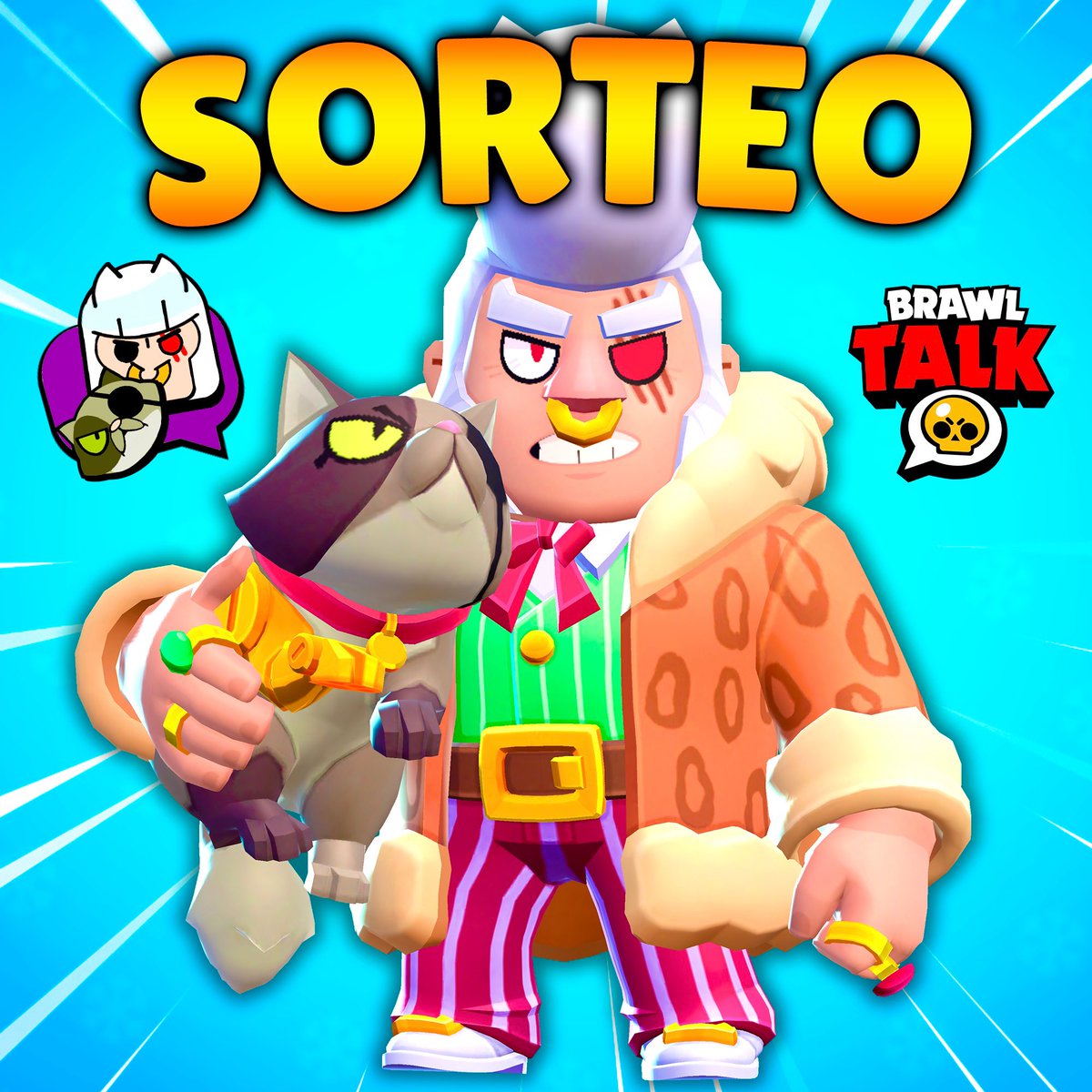 ✨SORTEO x2 BULL CALLEJERO✨

Requisitos:

- Sígueme 🐦
- Like y retweet 🔄
- Comenta skin favorita ✏️

Resultado 4 de Marzo 

🍀SUERTE 🍀

#BrawlStars #BrawlTalk #Alleycatbull #mysteryatthehub #AlleycatbullGiveAway