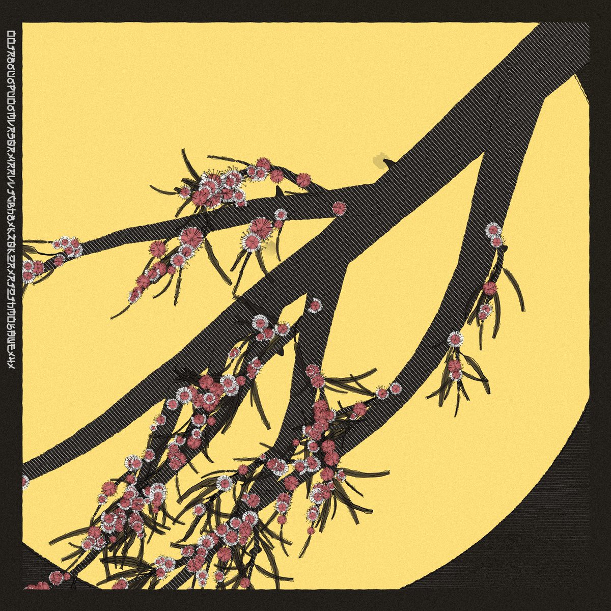 daniel_julia's tweet photo. #springisback A v.2. version of #springwillbebackagain #genart https://t.co/zHLdZnx4EY