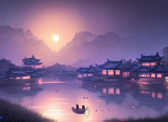 "Chinese village - made with @NightCafeStudio 

creator.nightcafe.studio/creation/1ivao…

#aiart #nightcafe #digitalart