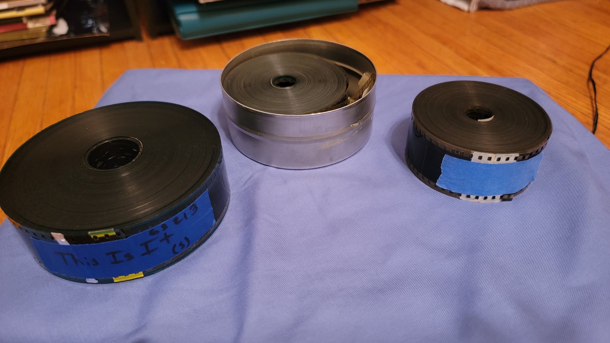💚🐾Duke Doggo🐾💚 on X: Some of my favorite things in my Michael Jackson  Collection are these film reels! These are 35mm Film reels of one of MJ's  Pepsi Commercials, a California Raisins