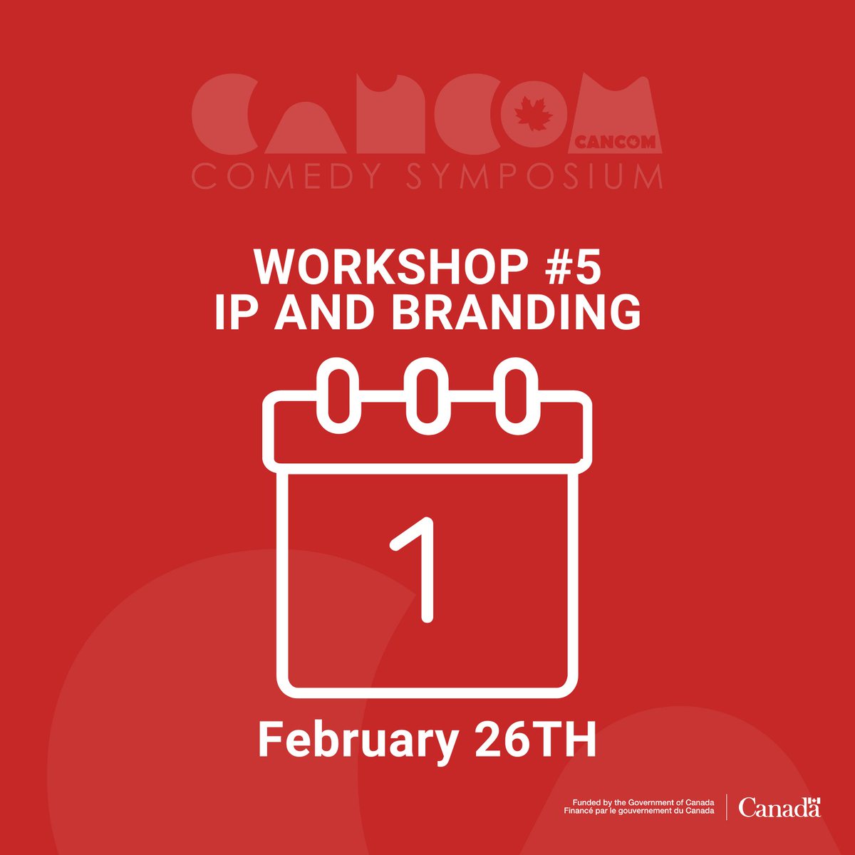TOMORROW - Learn how to start building or bolstering your “brand” now and create opportunities with other industry stakeholders to take your content to the global market. Sign up to attend: cancomedy.ca/cancom-comedy-… #comedyworkshop