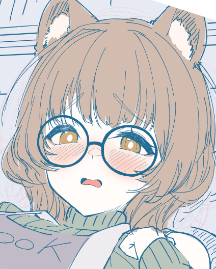 wip 眼鏡っ子かわよ 