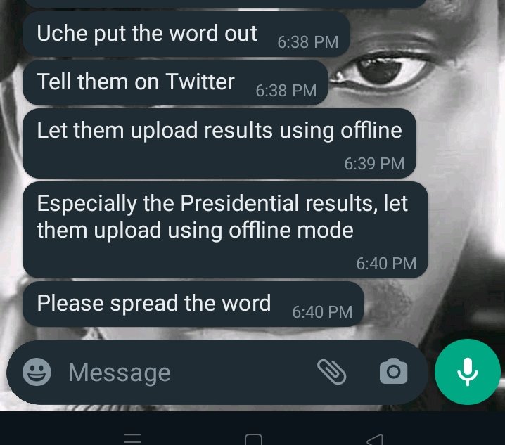 UchePOkoye's tweet photo. Please guys let's not slack! we must upload the result offline!! 

Now! https://t.co/jeVapLX9PJ