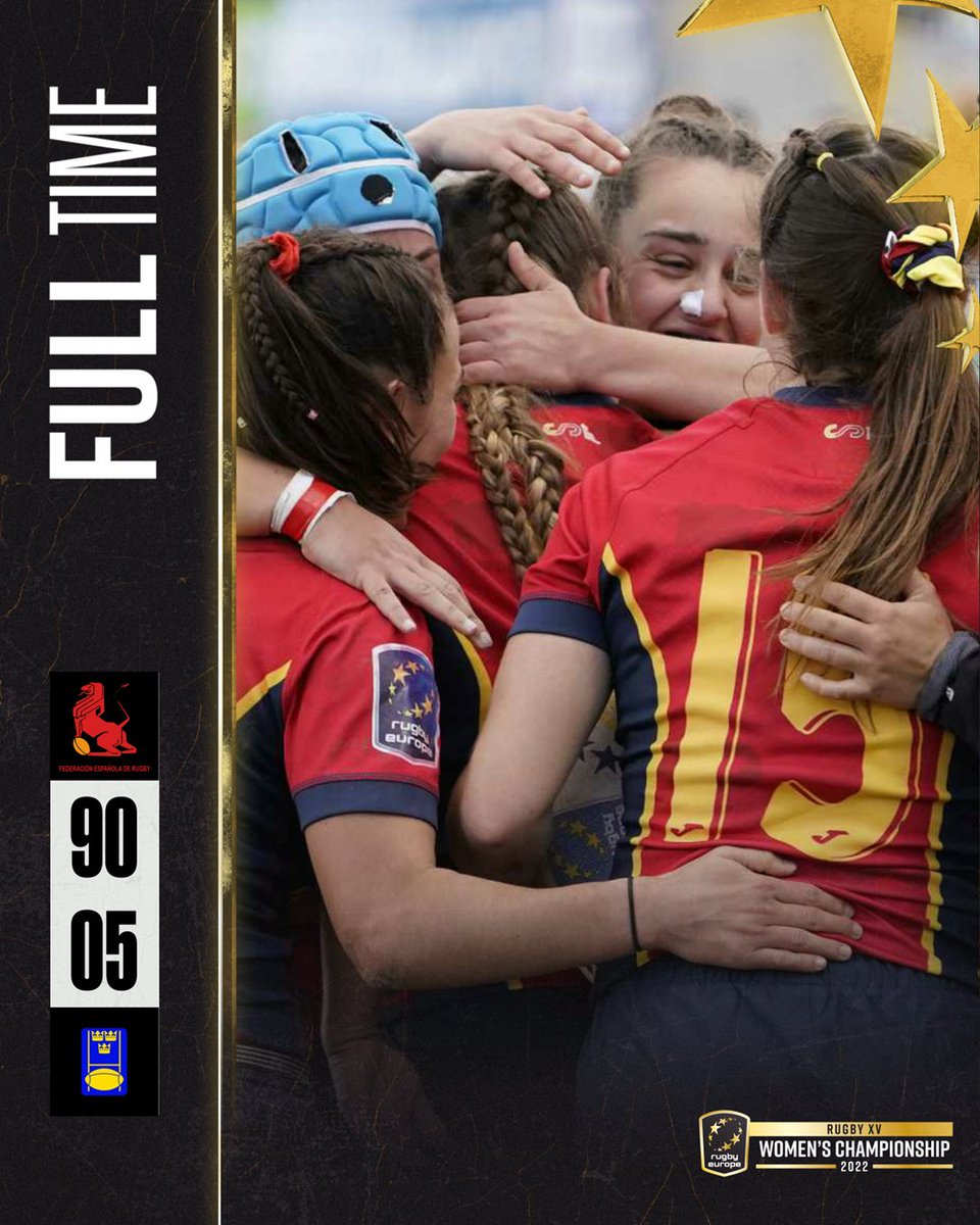 🇪🇸 v 🇸🇪 | They've done it once again as Spain win their 10th Rugby Europe Championship! #REC23