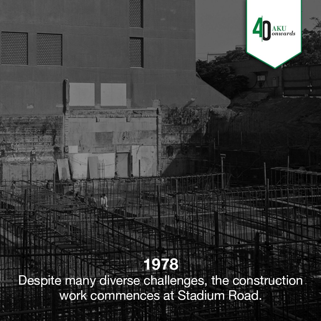 1964 – 1978: This period is when we first saw the vision of our Chancellor, His Highness the Aga Khan, being transformed into a plan of action.

#AKUOnwards #40YearsOfAKU