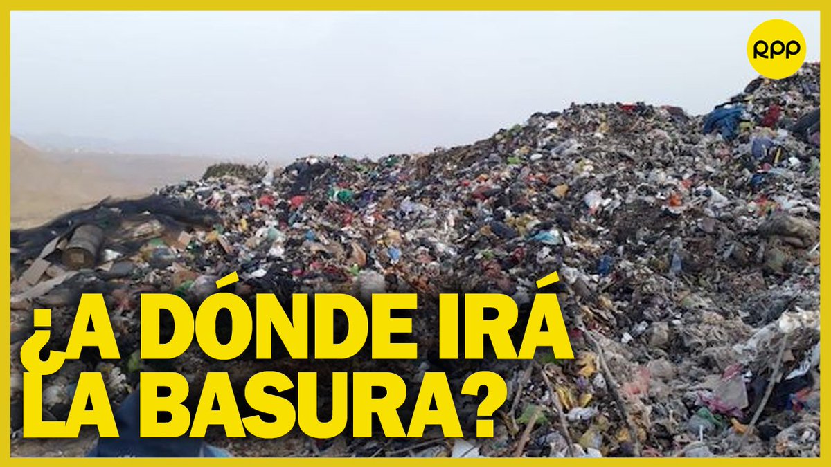 RPPNoticias's tweet photo. 🔴 Lima Norte en emergencia sanitaria ante el cierre del relleno sanitario de Carabayllo. ¿Dónde irán a parar los residuos? #LaRotativaDelAire.
👉 https://t.co/3RE33gswHF https://t.co/TwgLGZYh6P