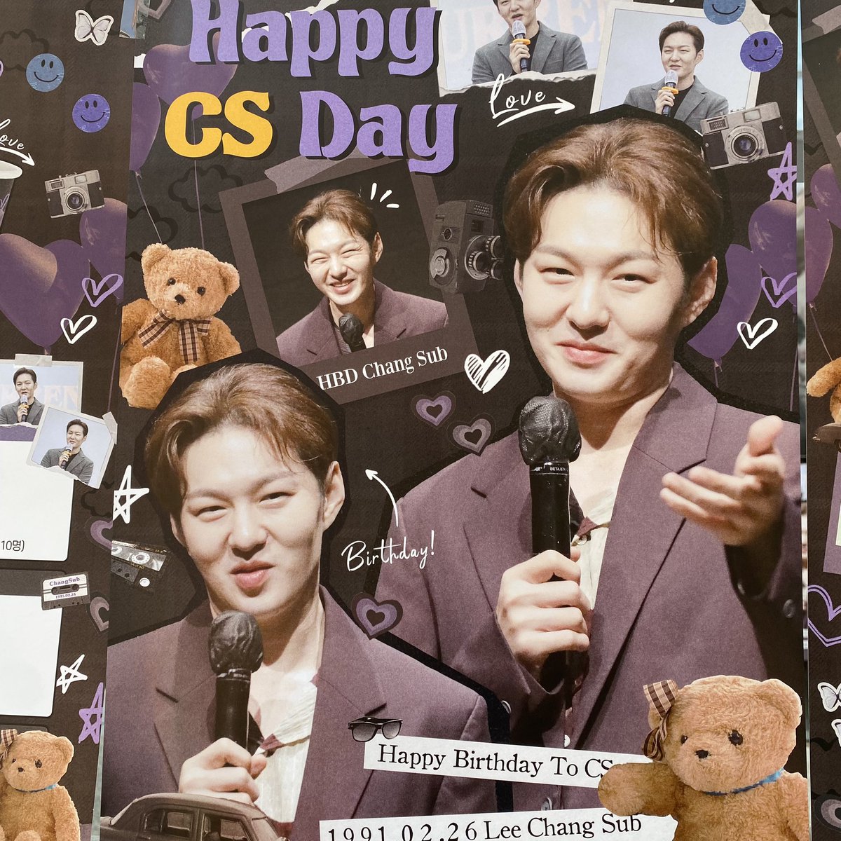 hhin06's tweet photo. #모여봐요_창섭생파
#HAPPY_CS_DAY
#이창섭_끝내_널_찾게_만들어
📍스웨이성수📍
지방에 살아서 첫차타고 부랴부랴 가니 오픈 2시간 전에 도착했다!
비록 선착특전은 받지 못했지만 기본특전,럭드,분위기 다 최고였고 인생처음 생카가 너무나도 완벽했다ㅠㅠ
정말 너무나 감사드립니당💙 https://t.co/ZtNCchoTRr