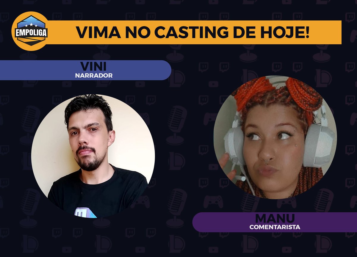 🌟 INFORMAÇÃO VALE OURO E ELES TRAZEM DE GRAÇA!

Para contar tudo sobre os acontecimentos desse dia de Playoffs, VIMA vem aí!

🎙<a href="/vini_caster/">Vini</a> &amp; <a href="/eitamanuela_/">Jurídico fNb👩🏽‍💻</a>
 
⏰ 19h | 🎯 Md5
<a href="/blanknamegaming/">Blank Name</a>  🆚  @Insanos__Gaming

📺 twitch.tv/empoliga2