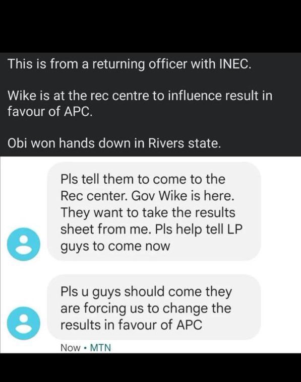 It’s too late for you @GovWike This time e Dey sweet us, e Dey pain you! #NigeriaElections2023 #presidentialelection2023 Batified #AriseTV University of Ibadan Lugbe LP Shame Bayelsa APC 9 Kano Katsina State Thugs Sabon Gari #Asiwaju Kaduna State No Labour Party