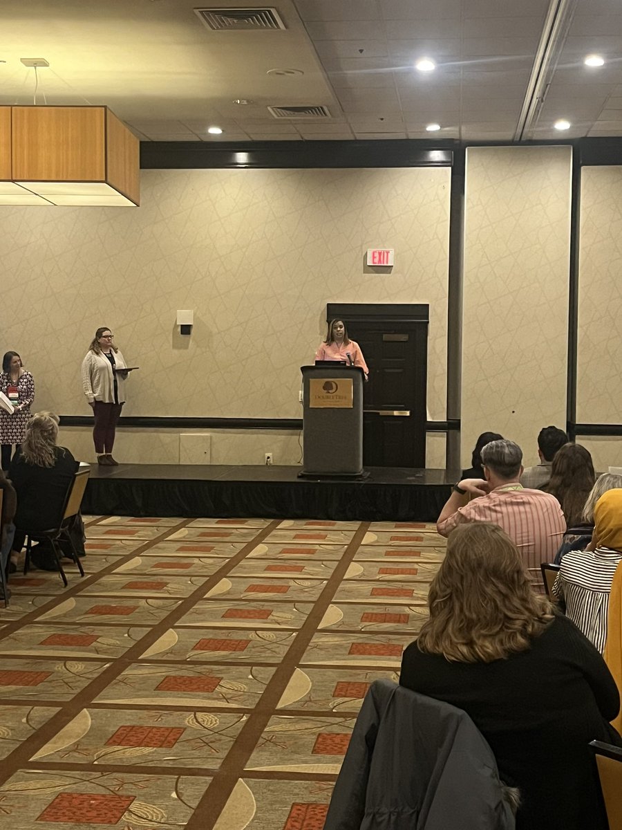 WWarfieldAdmin's tweet photo. Congratulations Ms. Thomas the 2023 OCTELA high school teacher of the year! @BradleyHS #BCLAW https://t.co/SSmWMsaNZ5