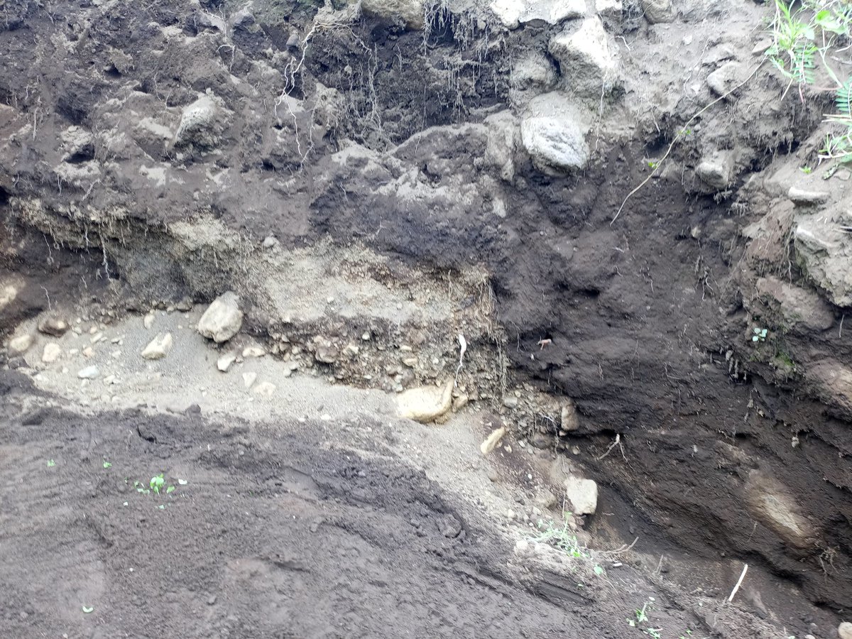GiorgioTringa's tweet photo. Work in progress along the San Leonardello Fault on Mt. Etna, 1989 earthquake and... #paleoseismology #Etna https://t.co/ZHKwV3AtFS