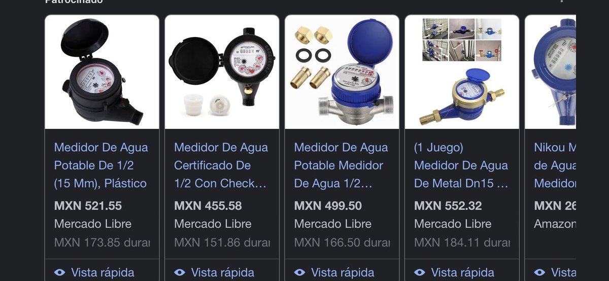 KarlaMaEstrella's tweet photo. A ver @aguahermosillo ¿no tienes medidores o no te interesa medir el consumo real? Si no tienes la capacidad ¿por qué no le permites a los usuarios comprar e instalar su medidor? @tonoastiazaran https://t.co/nhpR41Qg6w