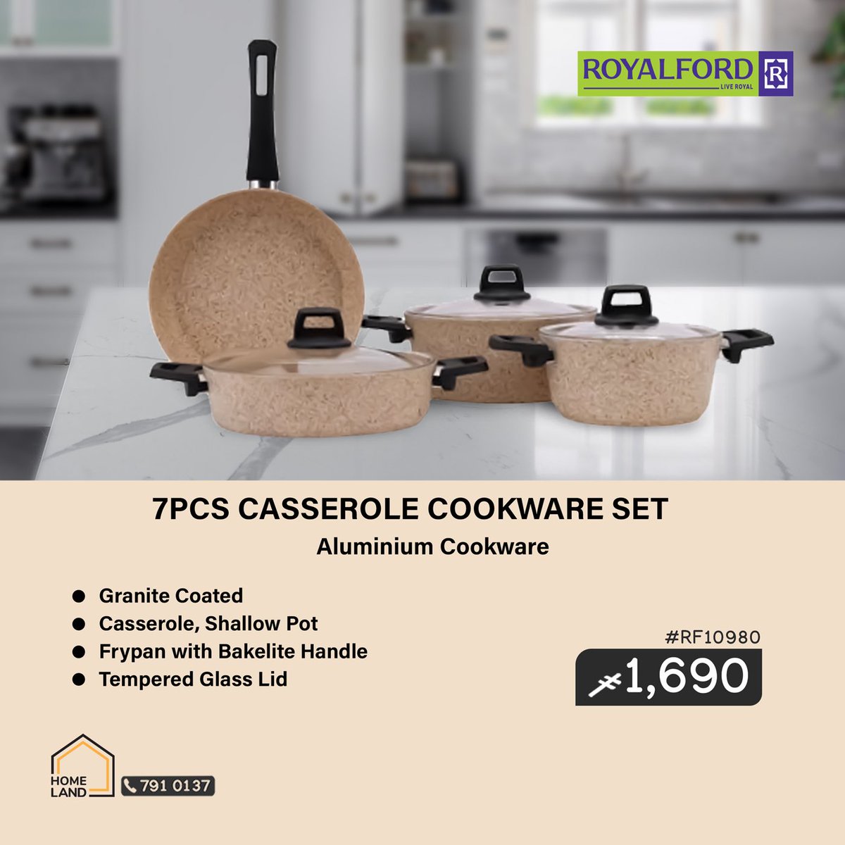 HomelandMv's tweet image. Homeland ROADHA Sale 🔥🔥

Quality nOn-stick cookware sets to enhance your cooking experience and to add a stylish look to your kitchen. A perfect choice for making quick and healthy meals for you family.

For Free Delivery viber us at 7910137
#cookingpan #cookware #homelandmv