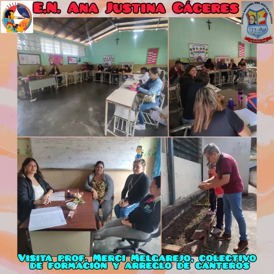 Actividades realizadas E. N. Ana Justina Cáceres municipio Guásimos del estado TÁCHIRA
 #AñoEscolar2022-2023 
#CalidadEducativa 
<a href="/NicolasMaduro/">Nicolás Maduro</a>  @_laavanzadora 
@mppeducacion  
@amemoseducar 
@berzabethg1
<a href="/FreddyBernal/">Freddy Bernal</a> 
@ZonaEducTachira 
<a href="/Crazet2011/">Crazet2011</a>
@INFO_MPPE
