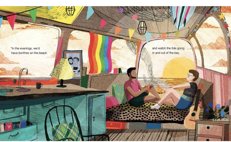 BobbiJoHancock's tweet photo. @IowaSenate Texas &amp; Mississippi, among others, want this children’s book banned. It is neither graphic nor salacious. It’s just a story about two grandpas living their lives. I really enjoy Grandad’s Camper. https://t.co/I8NhjZwzxc