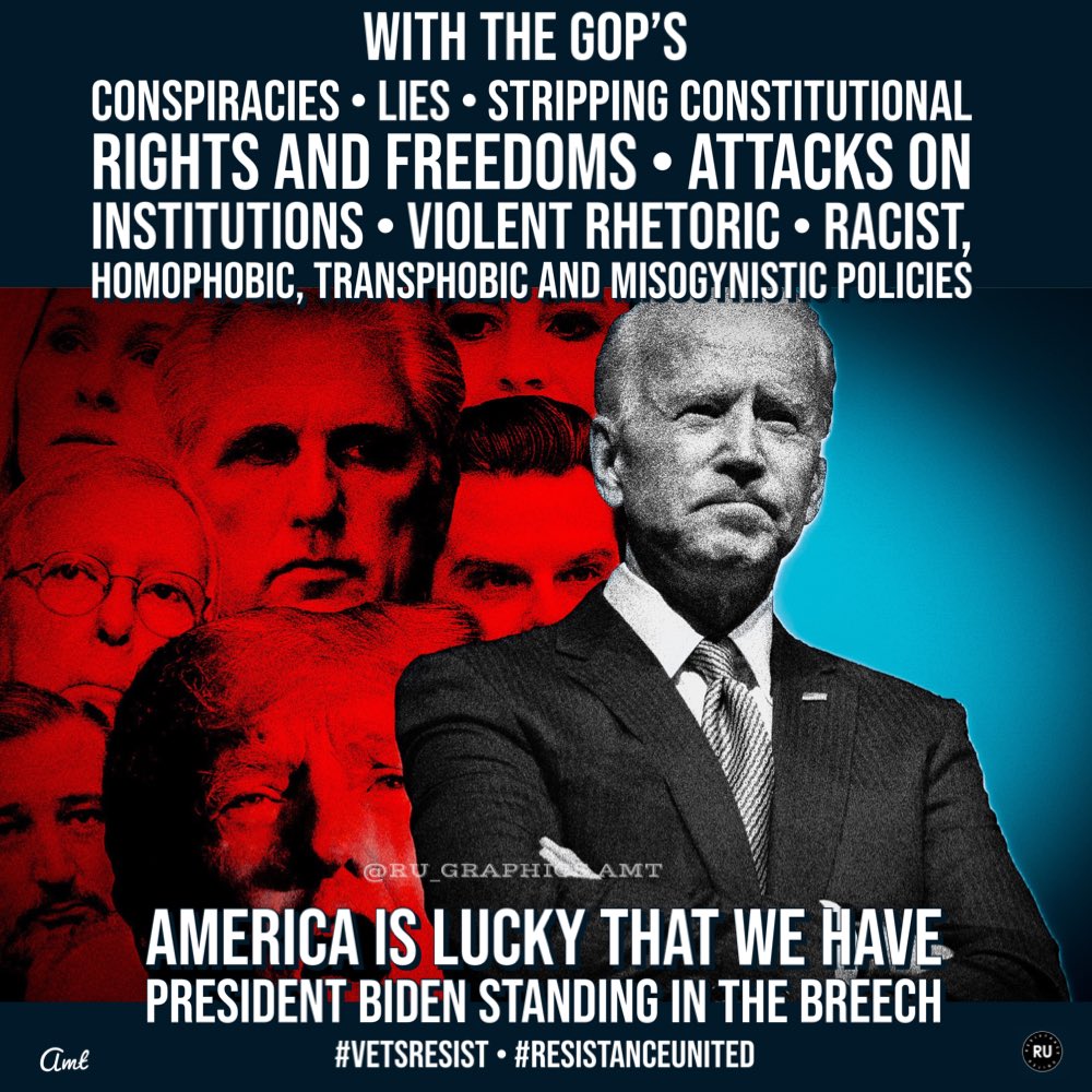 As kids, we learn that bullies can't be ignored or wished away. And we also learn that standing up to them solo every day will grind you down. It takes a village to stand up to evil. @JoeBiden has been great. But he's not enough. All of us must pitch in. #ResistanceUnited #ONEV1
