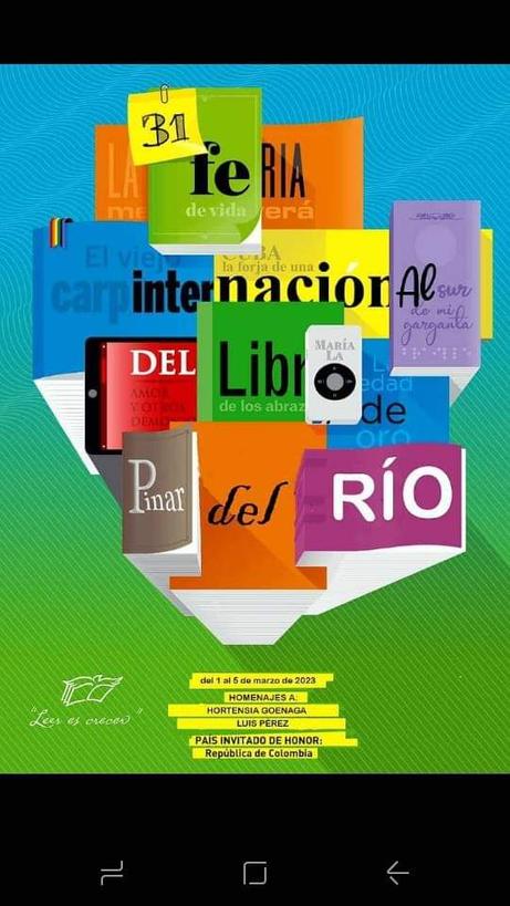 Próximamente en #PinardelRío se desarrollará la fiesta del libro y la literatura. #CubaEsCultura