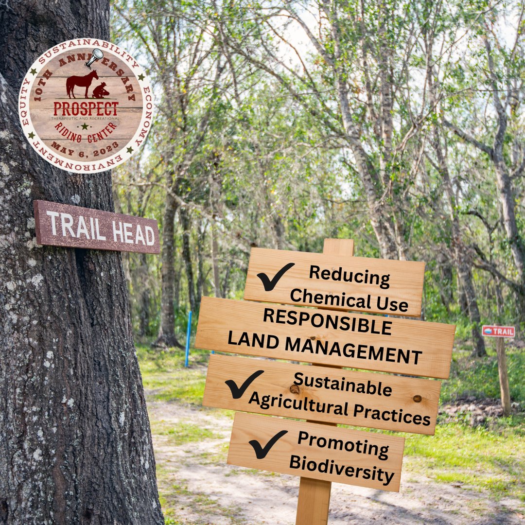 Launching May 6th, our NEW Sustainability Plan. Support our mission to improve the well-being of people with special needs. prospectridingcenter.com
#sustainabiity #horse #therapy #riding #ecofriendly 
#environment #nature #impact #socialgood