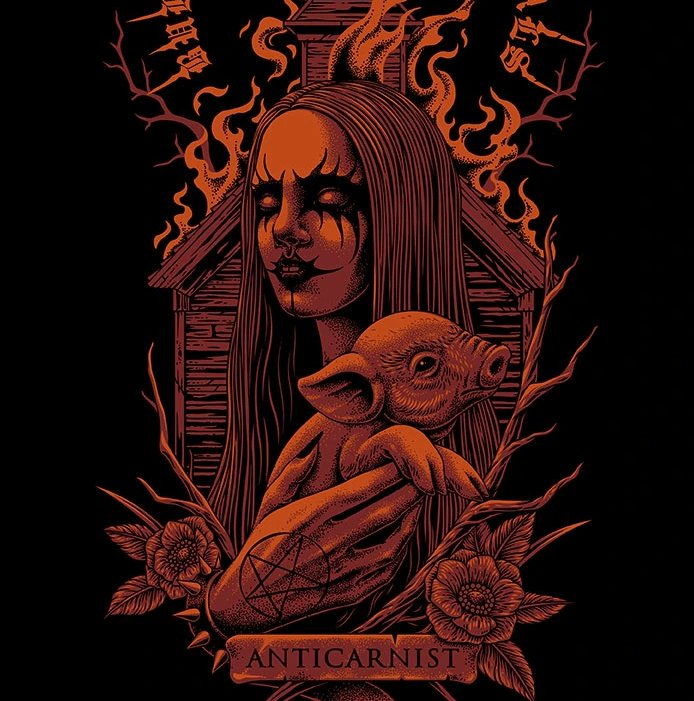 Anticarnist's tweet image. NEW Anticarnist t-shirt available for pre-order now!

Anticarnist.com
