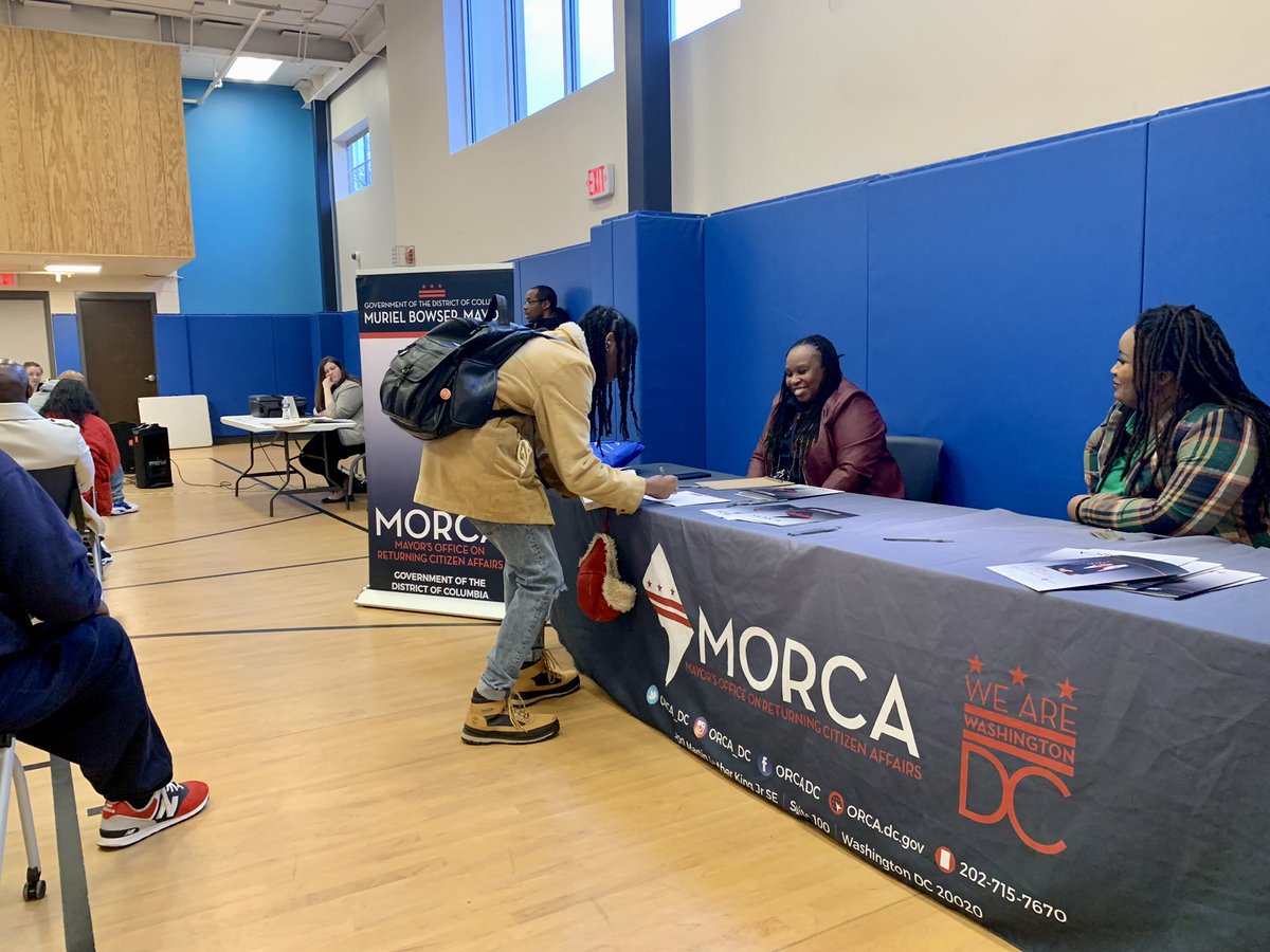 Returning Citizens can thrive in every industry in the District!

📸: Walking through processes for record sealing, workforce development, and advocacy during the Expungement Clinic at the Dream Center.