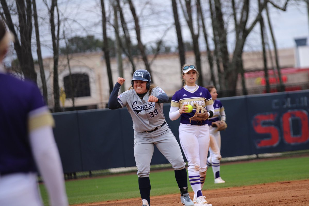 CSUCougarsSB's tweet photo. Cougars slay two giants by taking down No. 15 LMU and No. 20 Wilmington in their last two games❗️🔥 ⚔️ 

#GoCSU 🐾 #CougarCountry https://t.co/f0Qc8lxMtB