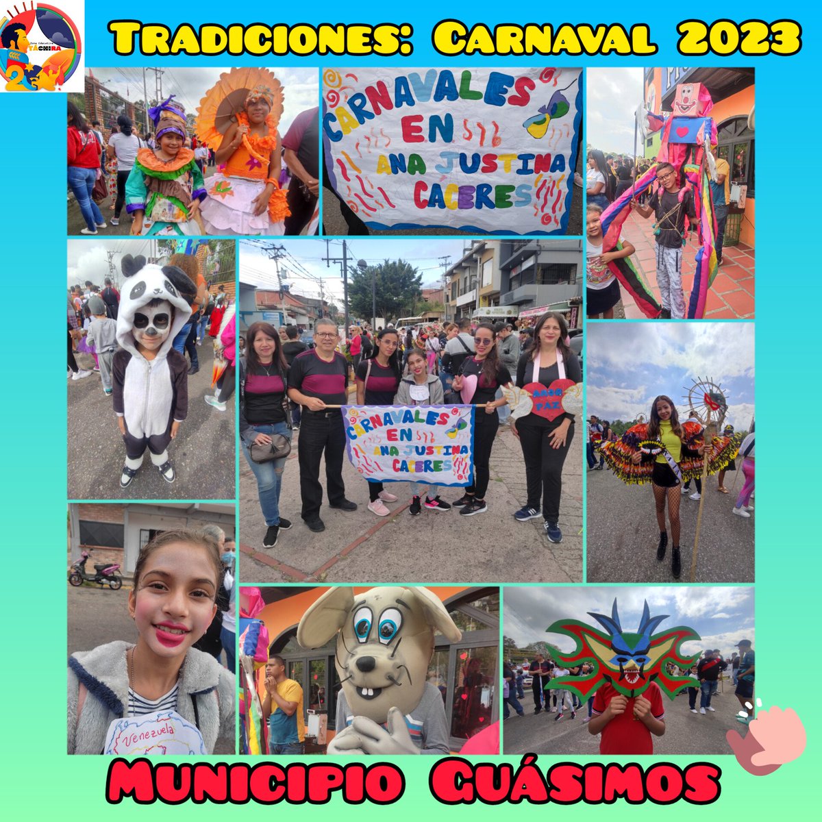 Actividades pedagógicas realizadas E. N. Ana Justina Cáceres municipio Guásimos del estado TÁCHIRA #RegresamosALaEscuela2023
<a href="/NicolasMaduro/">Nicolás Maduro</a>  @_laavanzadora 
@mppeducacion  
@amemoseducar 
@berzabethg1
<a href="/FreddyBernal/">Freddy Bernal</a> 
@ZonaEducTachira 
<a href="/Crazet2011/">Crazet2011</a>
@INFO_MPPE