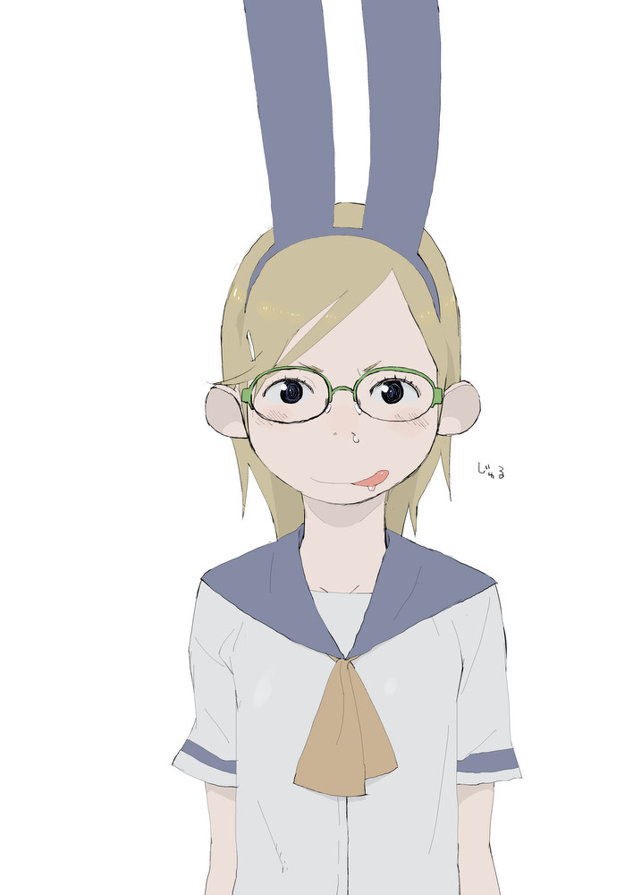 「前に描いた2年生のひと。分け目が逆 」|はら@COMITIA144 P05bのイラスト