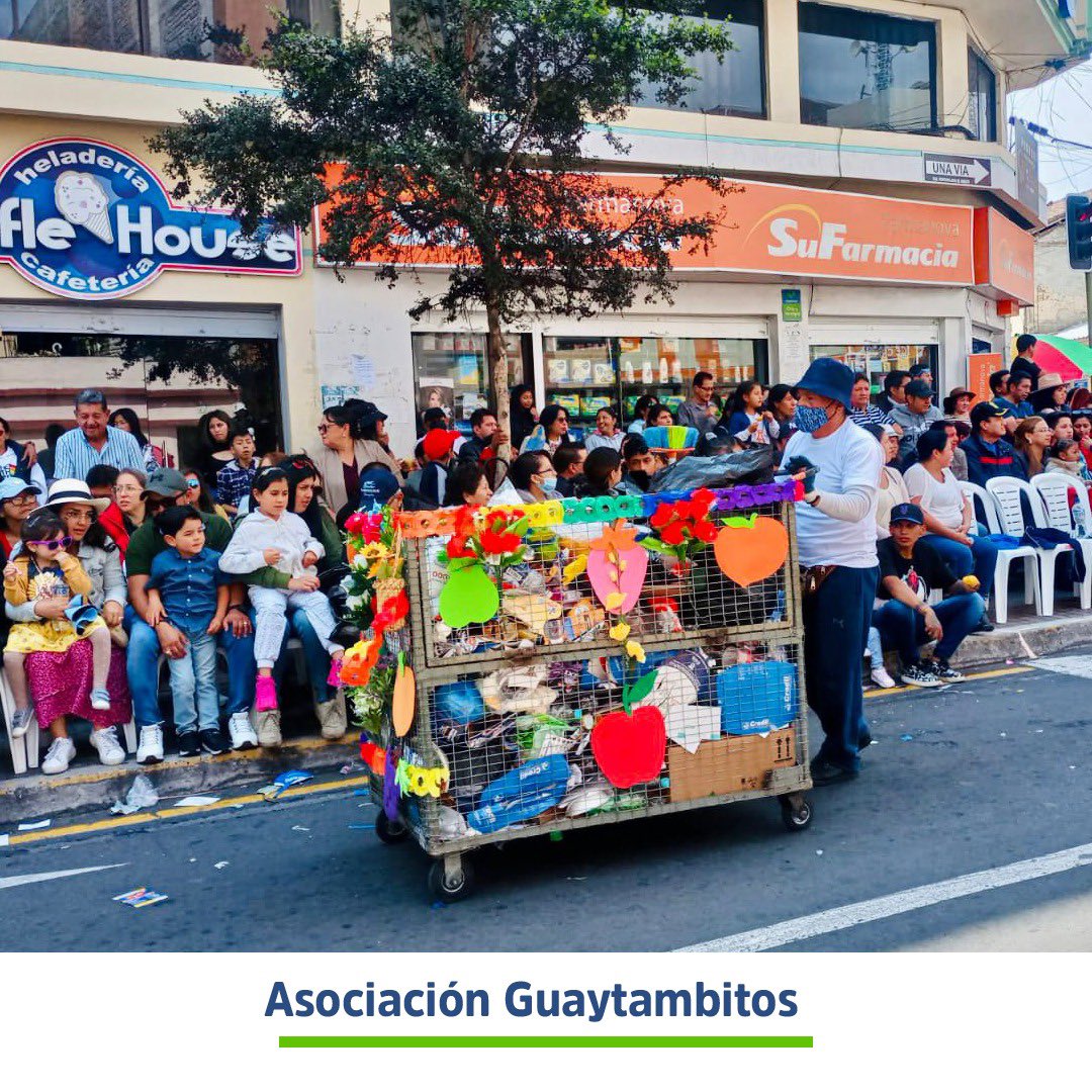 Ambato vivió un Carnaval sostenible 🎉 Celebramos la Fiesta de las Flores y las Frutas reciclando y cuidado el medio ambiente ♻️

La Asociación de Recicladores Guaytambito realizó la recolección de residuos reciclables.  Los felicitamos por fomentar un ambiente limpio <a href="/EPMGIDSA/">EPM-GIDSA</a>