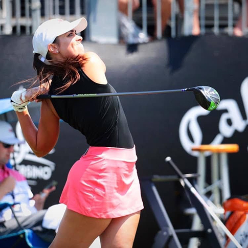 DallasNFF's tweet photo. Monica Borowicz Long Drive Entertainer for Gridiron Club of Dallas Charity Golf Tournament - https://t.co/lC9ozPyZIH https://t.co/bnAWc31MZZ