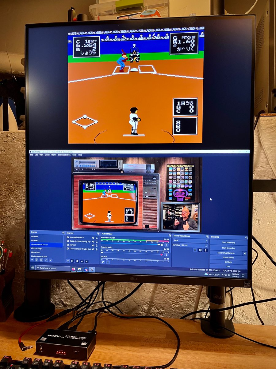 CGQuarterly's tweet photo. New 16:18 single pane/dual screen monitor.  Will this lead to a return of live streaming?  Only time will tell! https://t.co/9sMzU7tLOB
