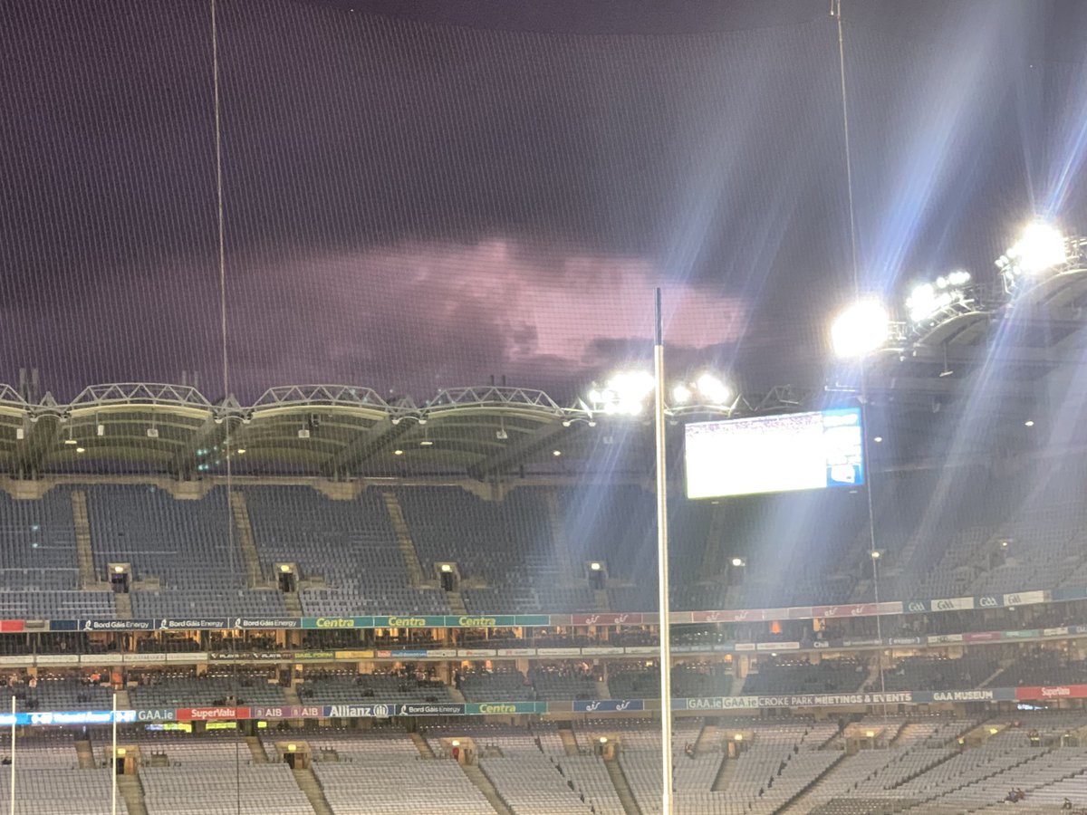 IanFTA's tweet photo. Why is the Bat-Signal above Croke Park? https://t.co/fFf1aHUQRF