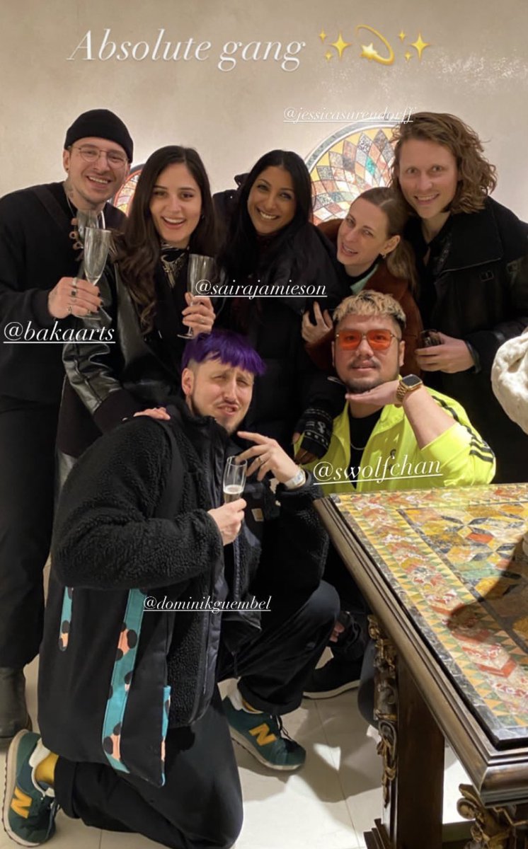 NFT Fam did #NFTParis ♥️