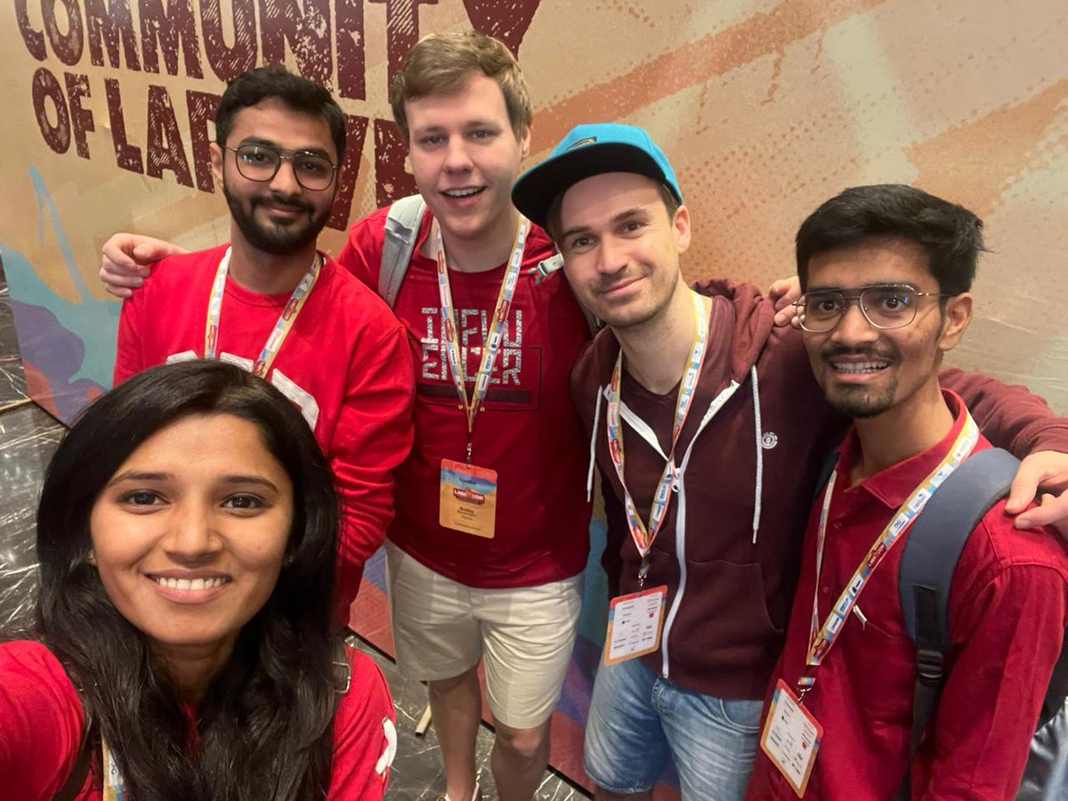 PARTHMANIAR7's tweet image. End of laracon day 1. 🤘✌️
@christophrumpel
@bobbybouwmann
@Caneco
@freekmurze
@KrishaWeb
@LaraconIN
#LaraconIndia2023
#laravelcommunity