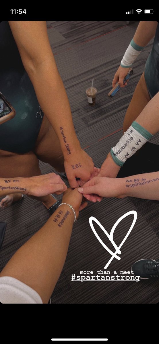 Emily Minehart on Twitter ".MSU_Gymnastics is competing for the first