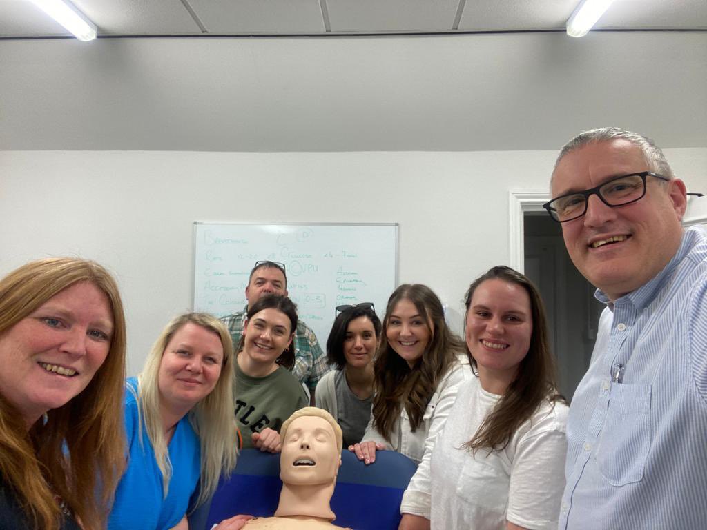 hestraining's tweet image. Six new #ils #pils instructors today - form our ILSI course - well done all