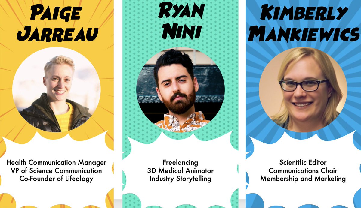 Our first panel, Science in Multimedia, was all about how to use media (visual, written, oral, and more!) to convey science to the public and to other scientists. Thank you to <a href="/FromTheLabBench/">Dr. Paige Jarreau</a>, Ryan Nini, and Kimberly Mankiewics for traveling to Houston for our event!