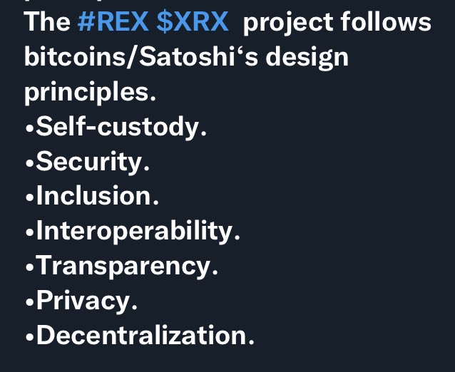 Thomasstjames3's tweet image. #REX has crossed all the t’s and dotted all the i’s. now we need influencers to help us spread the word!REX launched in a bear market,and is still flying under the radar!Here are some of the things listed below that make the Rex project special @rex_token youtu.be/KYPVpQ2r4LQ