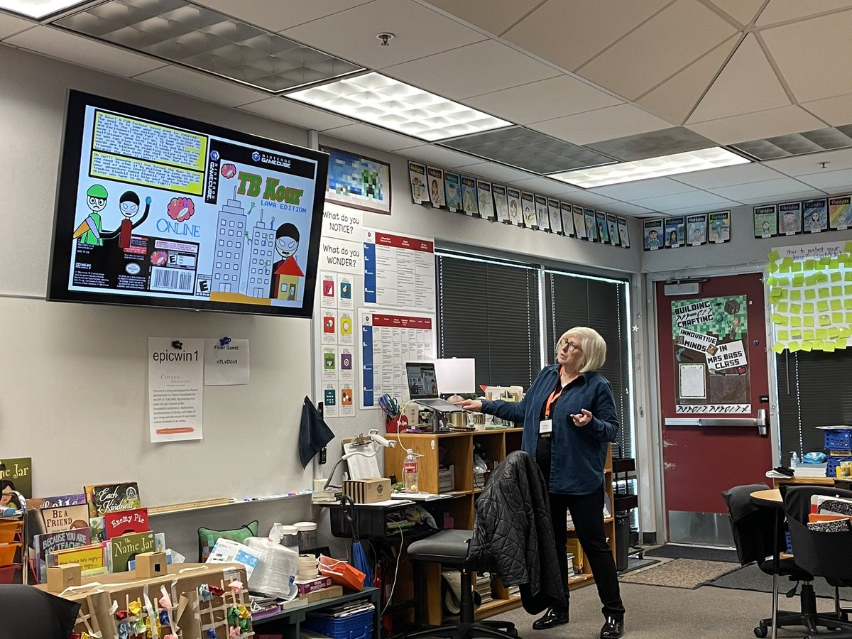 .<a href="/KimBass4/">Kim Bass</a> presenting  Creativity &amp; Engineer Design Process <a href="/CotsenAoT/">ART of TEACHING</a> #CotsenELC2023