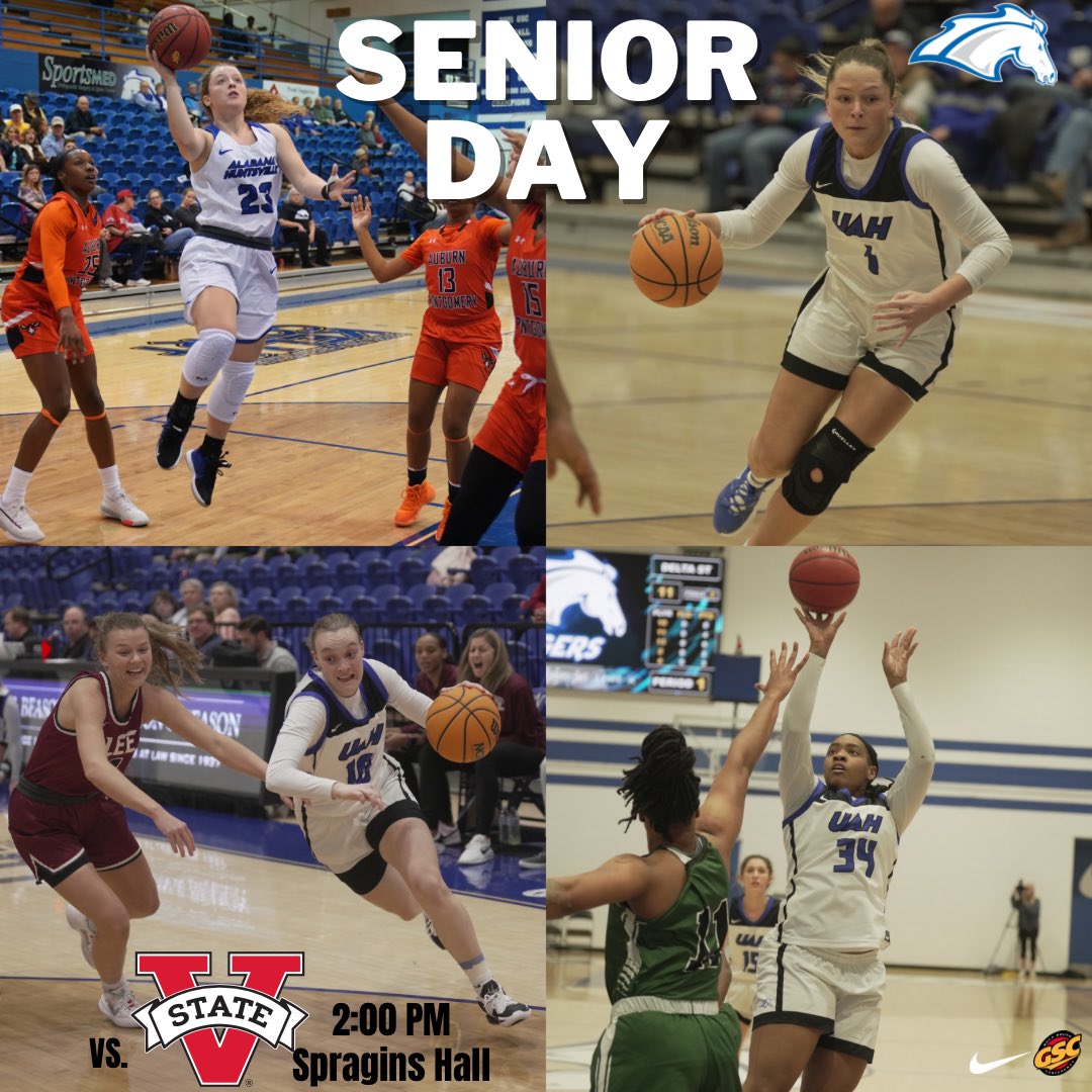 UAH_WBB's tweet photo. One more time in Spragins Hall! Join us in celebrating our seniors and all that they have poured into our program. Thank you for everything seniors!

🆚Valdosta State
⏰2:00 PM
📍Spragins Hall
📺 https://t.co/LquBjED6g3
📊 https://t.co/LhKuRuVg4y

#bty #twm #rfa https://t.co/1yx0OVLNTf