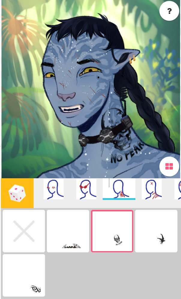 BlueDaddysGirl's tweet photo. The recom picrew is almost done! I don't really have the time/energy to add more tattoos (I'm bad at them) and all the ones I have so far are from artists. PLEASE send me PNGs of your recom tattoo designs (that would fit) and I might include yours with credit! #Avatar #Picrew https://t.co/yAAB0zXKFy