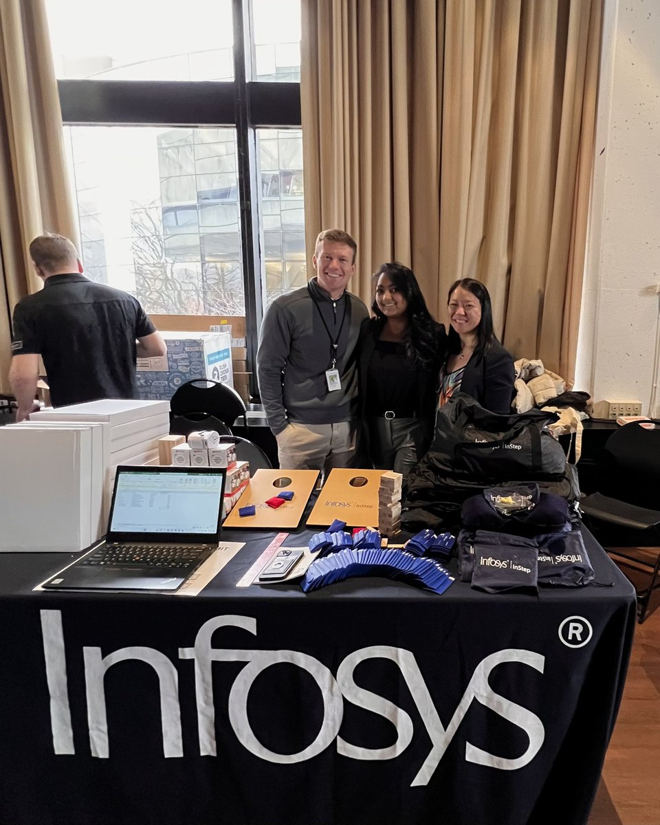 InstepInfosys's tweet image. Infosys Instep is recruiting summer interns at MakeMIT this weekend. Stop by our table for free swag &amp;amp; to learn about our summer internship! #InfosysInstep #MakeMIT #NavigateYourNext