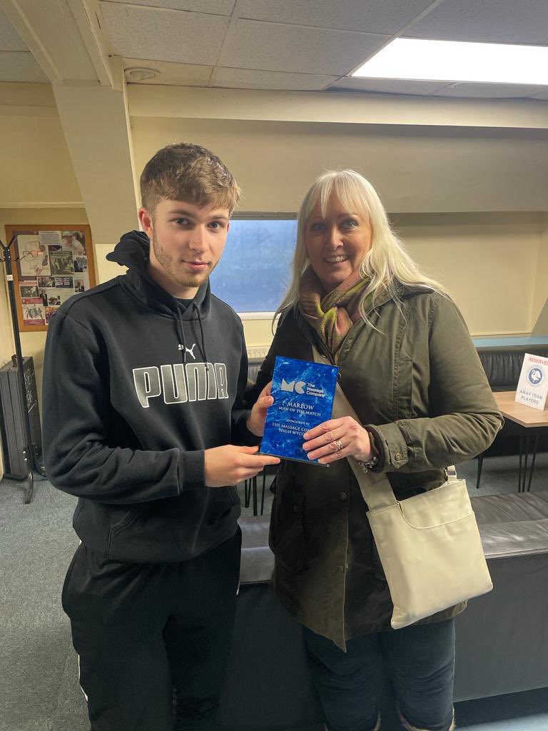 MarlowFC's tweet photo. 𝙈𝙖𝙣 𝙤𝙛 𝙩𝙝𝙚 𝙢𝙖𝙩𝙘𝙝…

Yesterdays MOTM was Toby Raggett picked by Claire Green! Sponsored by The Massage Company High Wycombe.

@Massage_Company 

#WeAreMarlow #TheBlues #MarlowFC https://t.co/iWFGDRyAk6