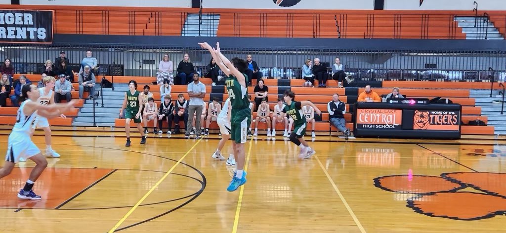 DrakeJLenckus24's tweet photo. Grateful for an amazing first season at Crystal Lake South. Thanks to my coaches for their time and dedication to help us grow. Looking forward to more hoops at South next year. 
@Coach_Lenckus https://t.co/12yCSPVDus